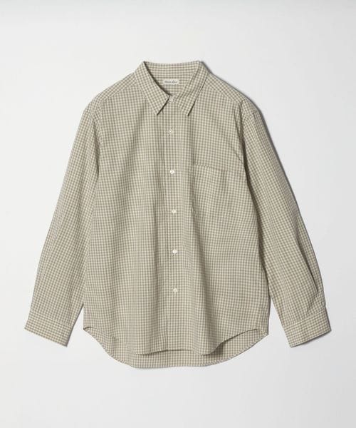 steven alan/＜Steven Alan＞ 60 コンパクトヤーン チェック レギュラーカラー シャツ NARROW/シャツ / ブラウス