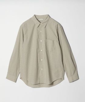 steven alan/＜Steven Alan＞ 60 コンパクトヤーン チェック レギュラーカラー シャツ NARROW/シャツ / ブラウス