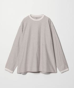 steven alan/＜Steven Alan＞ オーガニックコットン アソート ボーダー ロングスリーブ Tシャツ BOLD/Tシャツ / カットソー