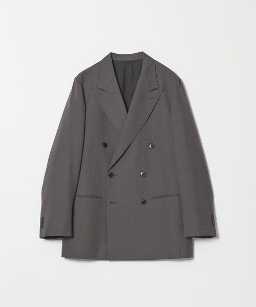 steven alan/＜Steven Alan＞ ウール オックスフォード ダブルブレステッド 6B ジャケット/テーラードジャケット