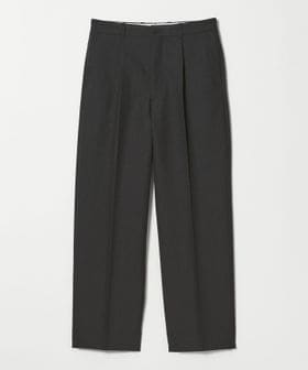 steven alan/＜Steven Alan＞ ウール オックスフォード アウト ワンプリーツ スラックス/スラックス