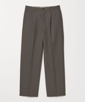 steven alan/＜Steven Alan＞ ウール オックスフォード アウト ワンプリーツ スラックス/スラックス