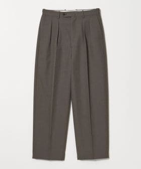 steven alan/＜Steven Alan＞ ウール オックスフォード イン ツープリーツ ドレス トラウザーズ/スラックス