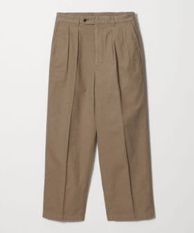 steven alan/＜Steven Alan＞ ガーメントダイ ハイツイスト イン ツープリーツ ドレス トラウザーズ/スラックス