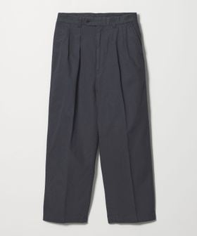 steven alan/＜Steven Alan＞ ガーメントダイ ハイツイスト イン ツープリーツ ドレス トラウザーズ/スラックス