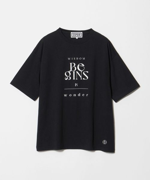 ESPOIR/＜ESPOIR＞ WSDM/B/I/W TEE/Tシャツ/Tシャツ / カットソー