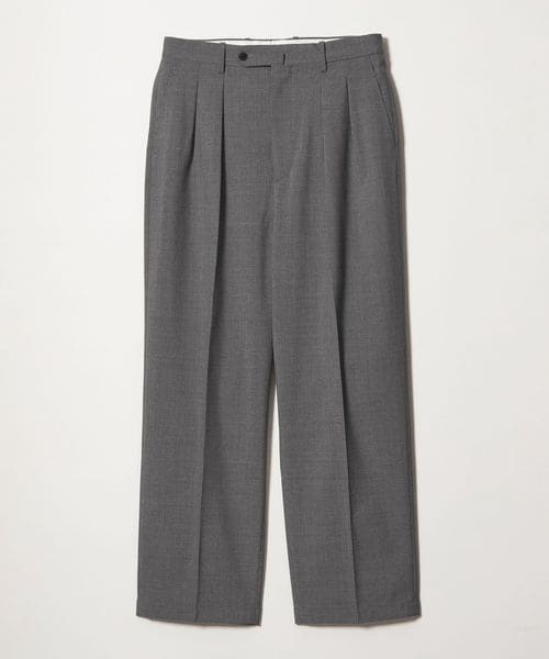 steven alan/＜Steven Alan＞ TW ハウンドトゥース チェック イン ツープリーツ ドレス トラウザーズII/スラックス