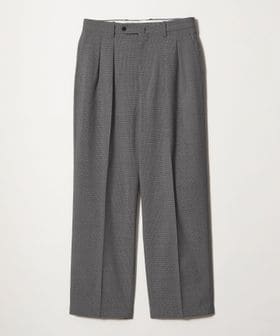 steven alan/＜Steven Alan＞ TW ハウンドトゥース チェック イン ツープリーツ ドレス トラウザーズII/スラックス