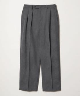 steven alan/＜Steven Alan＞ TW ストライプ イン ツープリーツ ドレス トラウザーズII/スラックス