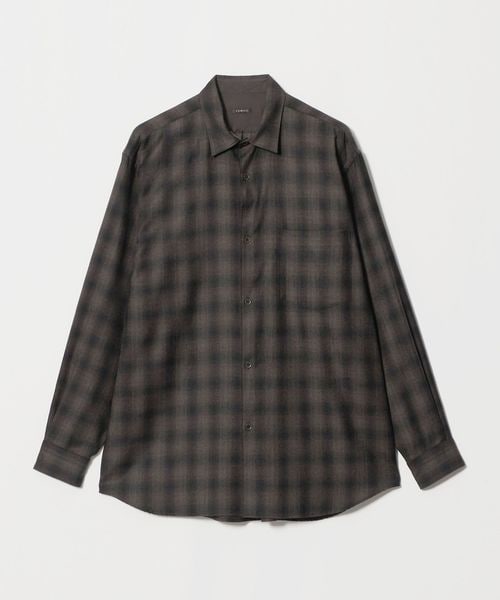 ＜COMOLI＞ WL CHECK SHIRT/シャツ