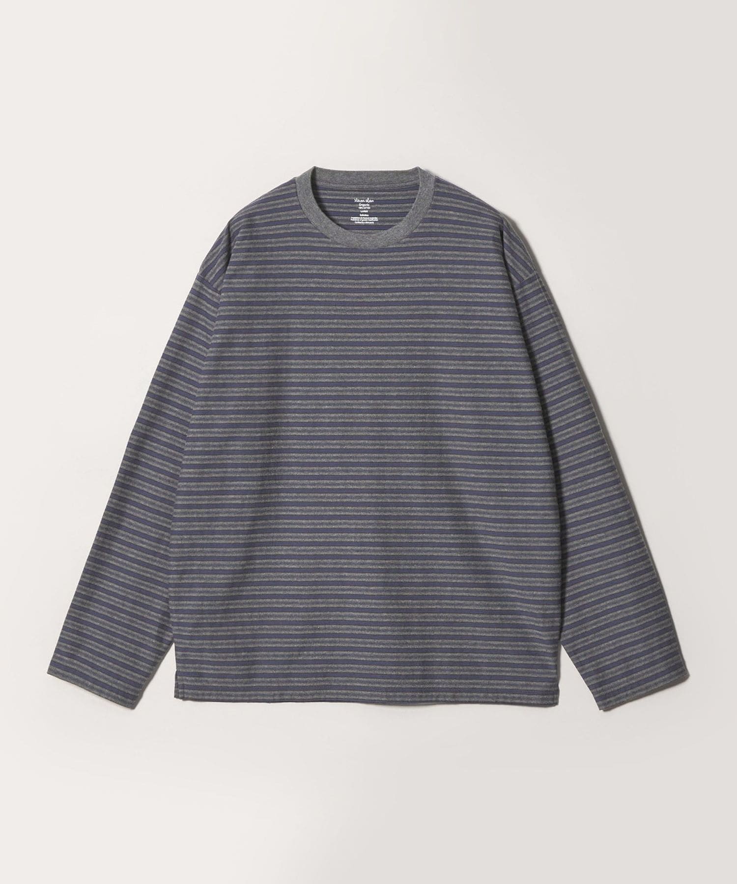 Steven Alan＞ オーガニックコットン ボーダー カットソー