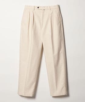 steven alan/＜Steven Alan＞ ライトモールスキン イン ツープリーツ ドレス トラウザーズ II/スラックス