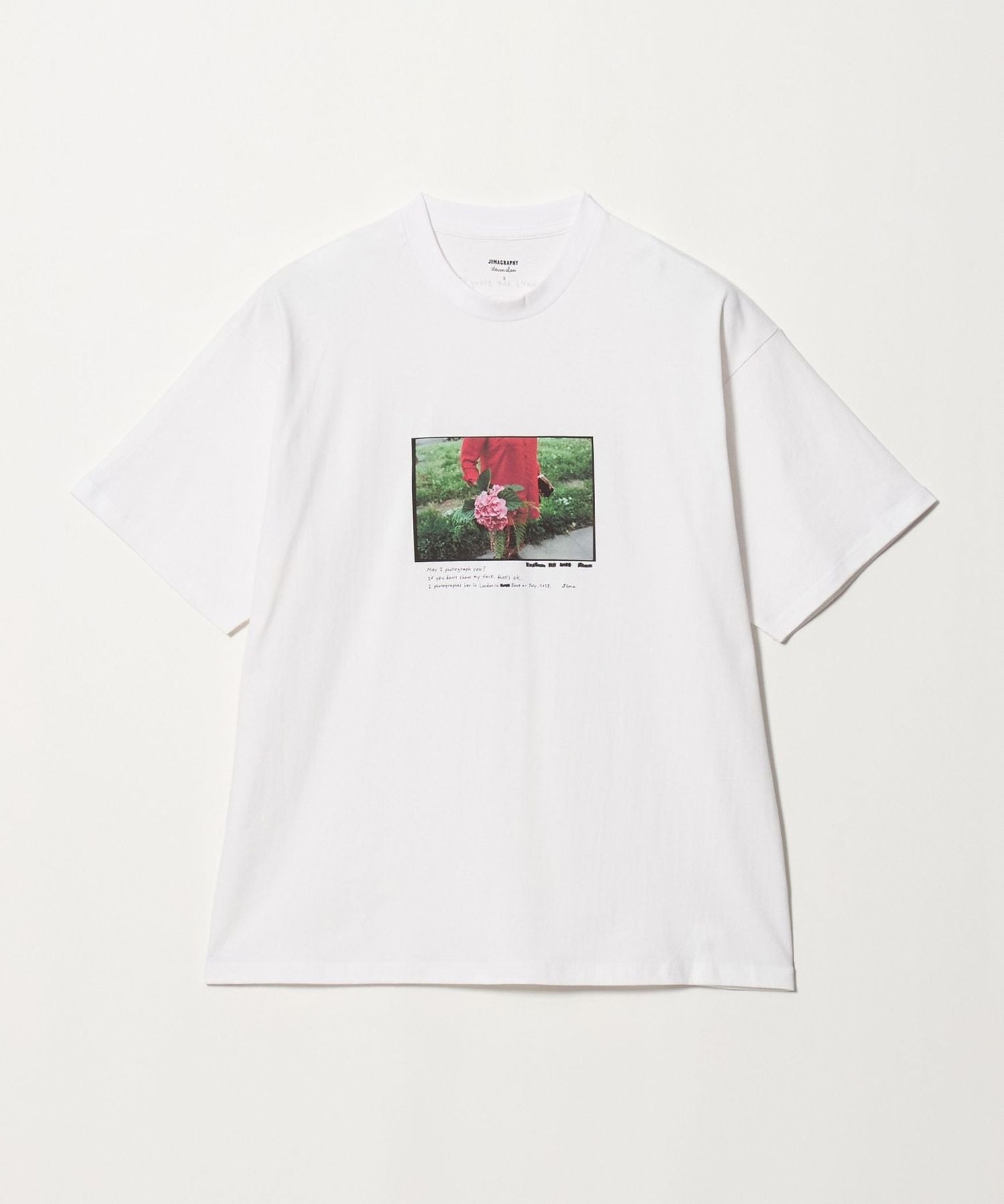 Alan.Tです。購入しないでください。 JIMA × Steven Alan＞ WTS TEE FLOWER/Tシャツ