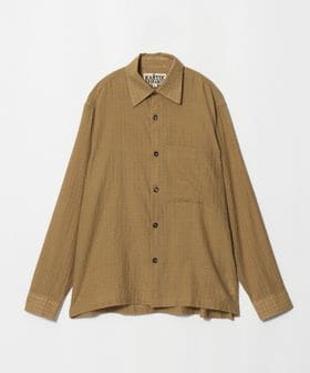 steven alan/＜KARTIK RESEARCH＞ BROWN CHECK SHIRT/シャツ/シャツ / ブラウス