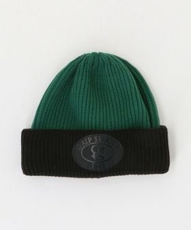 steven alan/＜GRIP SWANY 1848＞ LEATHER PATCH BEANIE/ビーニー/ニットキャップ