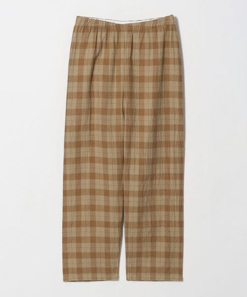 YAECA/＜YAECA＞ PAJAMAS PANTS CHECK/パンツ/イージーパンツ