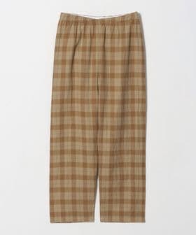YAECA/＜YAECA＞ PAJAMAS PANTS CHECK/パンツ/イージーパンツ