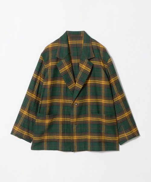 Pelemele/＜Pelemele＞ NEL CHECK COVERALL JACKET 69/ジャケット/テーラードジャケット