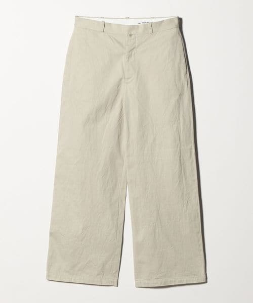 YAECA/＜YAECA＞ CHINO TROUSERS WIDE/パンツ/チノパンツ