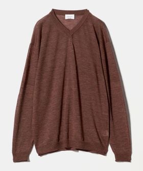 crepuscule/＜crepuscule × Steven Alan＞ WHOLEGARMENT SHR VNECK KNIT/ニット/ニット / セーター
