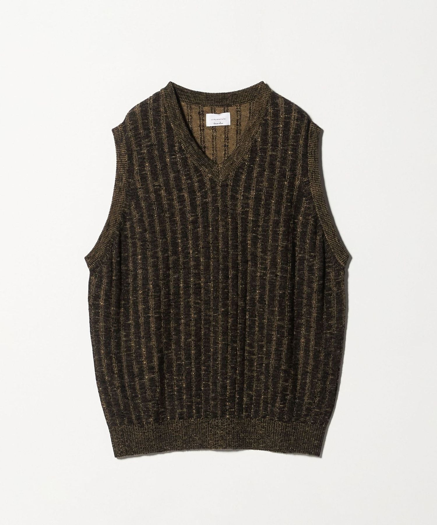 crepuscule × Steven Alan＞ RY/LNN VEST/ニットベスト