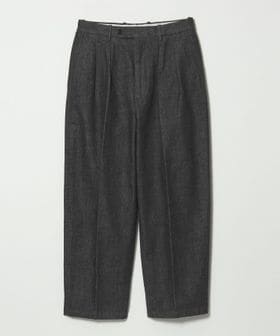 steven alan/＜Steven Alan＞ 13.5oz デニム インツープリーツ ドレス トラウザーズ/スラックス
