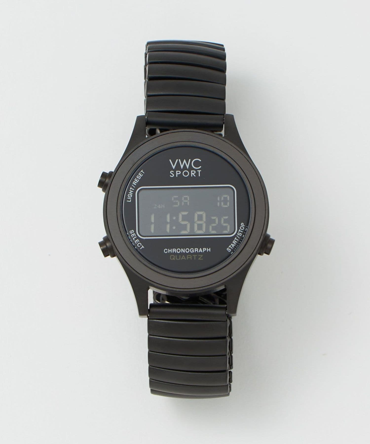 VAGUE WATCH Co. × Steven Alan＞ DGTL EXT BK/ウォッチ