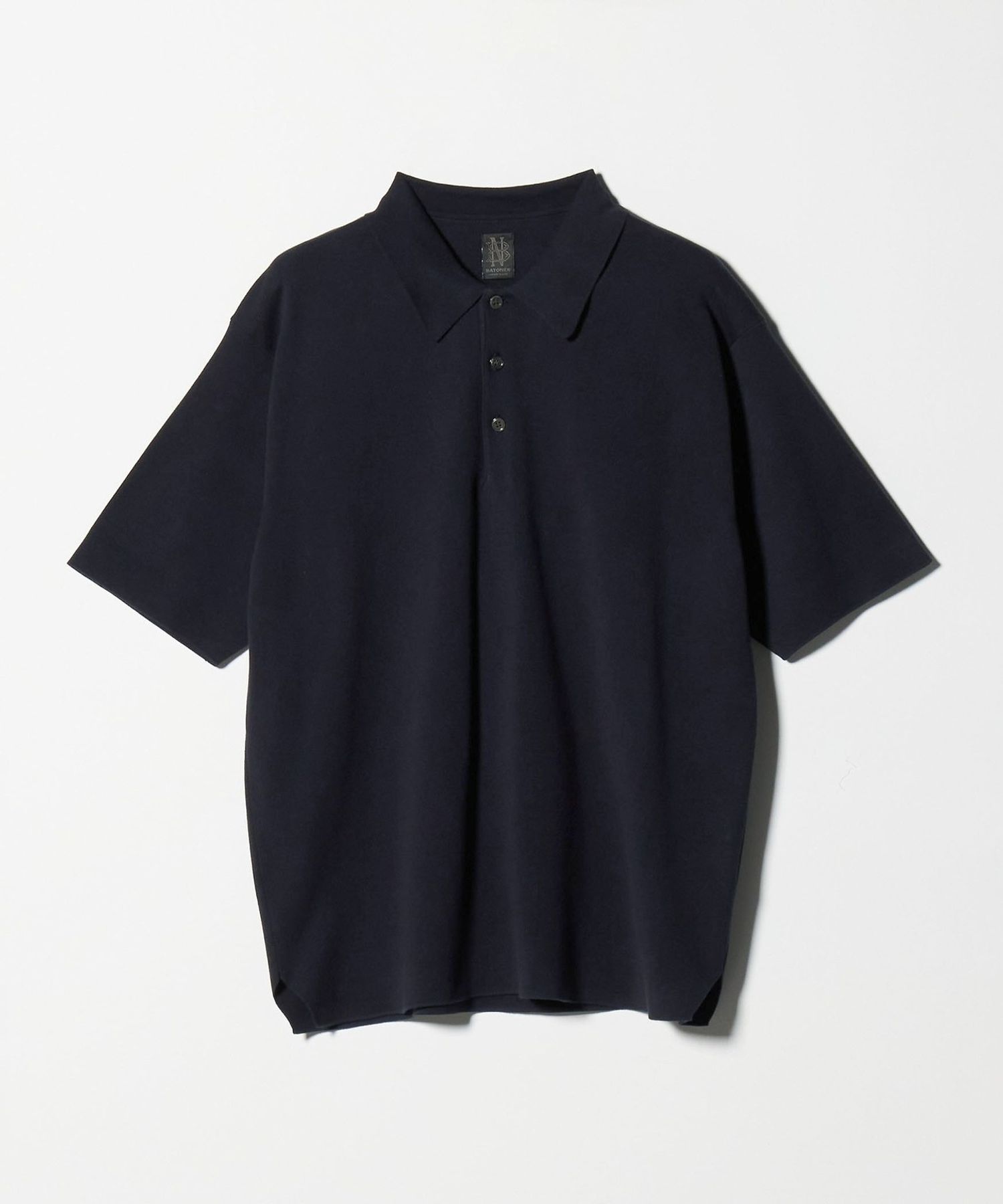 BATONER＞ SMOOTH KNIT PL SHORT SLEEVE/ポロシャツ