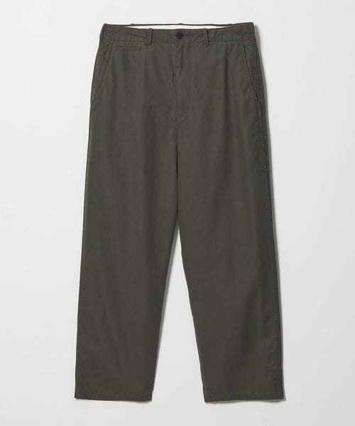 steven alan/＜Steven Alan＞ ハイツイスト ツイル アーミー ノープリーツ トラウザーズ/チノパンツ