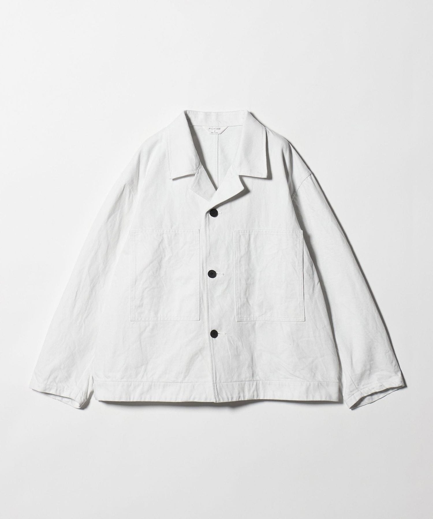 STILL BY HAND＞ CTN 2POC JKT/アウター