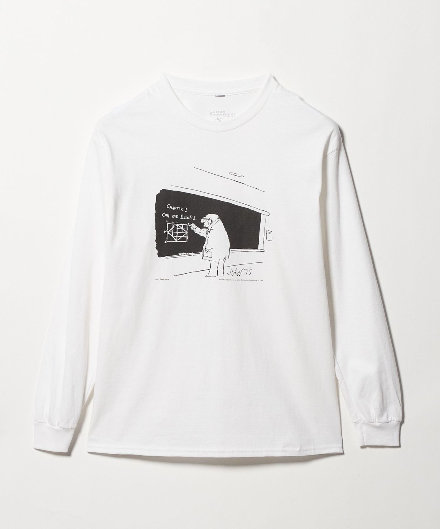 Cotton Expressions Limited × Steven Alan＞ S.H Euclid LS/Tシャツ
