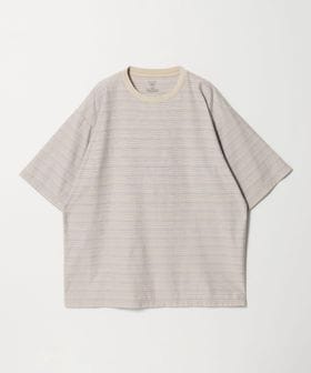 steven alan/＜Steven Alan＞ オーガニックコットン マルチボーダー ショートスリーブ Tシャツ/Tシャツ / カットソー