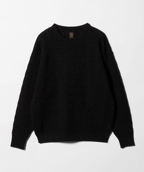 BATONER/＜BATONER × Steven Alan＞ CROCHET CREW NECK KNIT/ニット/ニット / セーター