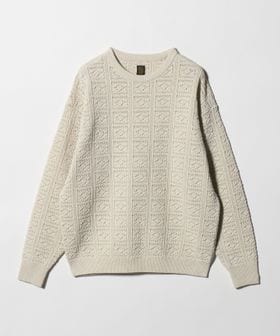 BATONER/＜BATONER × Steven Alan＞ CROCHET CREW NECK KNIT/ニット/ニット / セーター