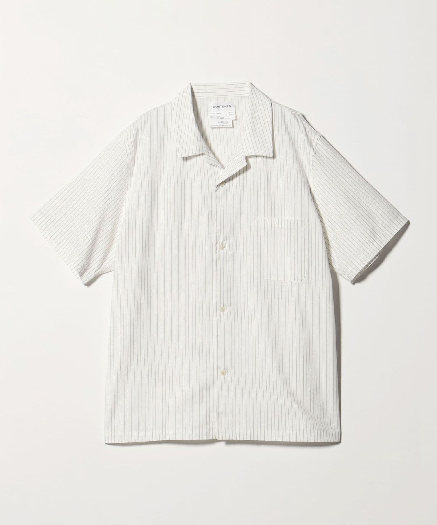 トップス YAECA CONTEMPO PAJAMAS SHIRT YAECA＞ CONTEMPO PAJAMAS SHIRT SHORT SLEEVE/シャツ