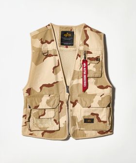 steven alan/＜ALPHA INDUSTRIES＞ CAMO VEST/アウター/その他コート / ブルゾン