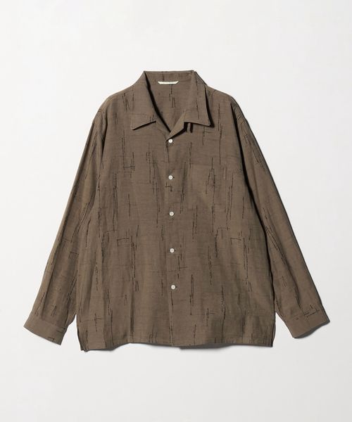OLD JOE/＜OLD JOE＞ KASURI PRINT LONG SLEEVE SHIRT/シャツ/シャツ / ブラウス