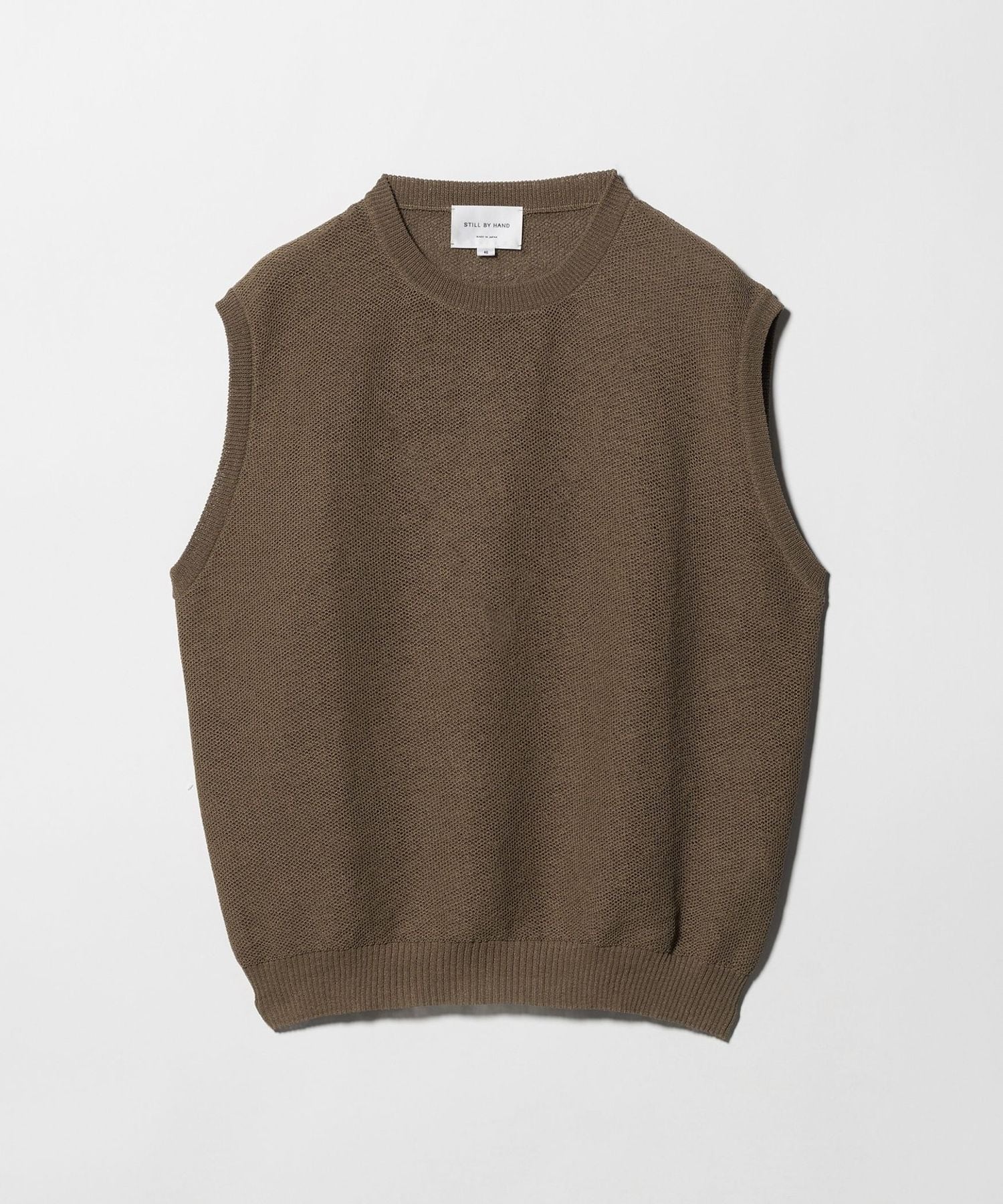 STILL BY HAND＞ P/PA VEST/ベスト