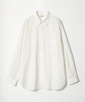 steven alan/＜Steven Alan＞ AKIHA ストライプ レギュラーカラー シャツ LOOSE/シャツ / ブラウス