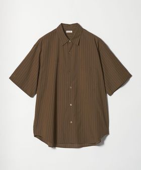 steven alan/＜Steven Alan＞ AKIHA ストライプ レギュラーカラー ショートスリーブ シャツ/シャツ / ブラウス