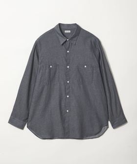 steven alan/＜Steven Alan＞ シアー デニム レギュラーカラー シャツ LOOSE/シャツ / ブラウス