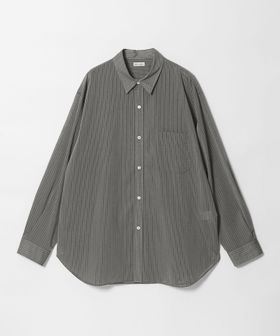 steven alan/＜Steven Alan＞ 100 ガスボイル ストライプ レギュラーカラー シャツ LOOSE/シャツ / ブラウス