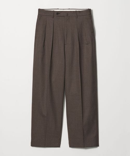 steven alan/＜Steven Alan＞ ウール トロピカル インツープリーツ ドレス トラウザーズ/スラックス