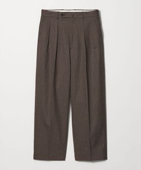 steven alan/＜Steven Alan＞ ウール トロピカル インツープリーツ ドレス トラウザーズ/スラックス