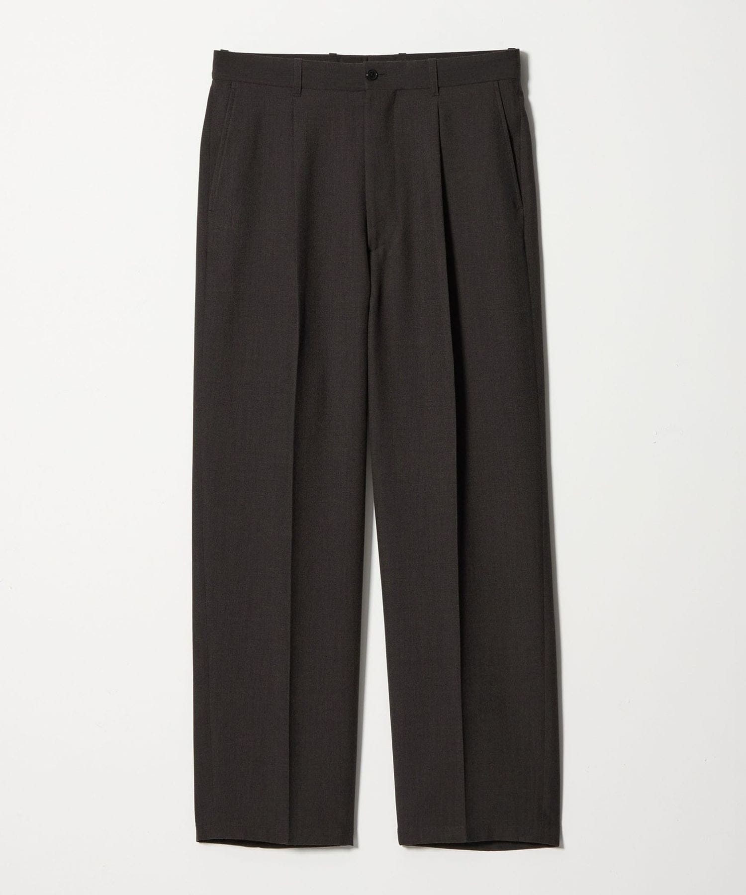 Steven Alan＞ P/LN アウト ワンプリーツ スラックス