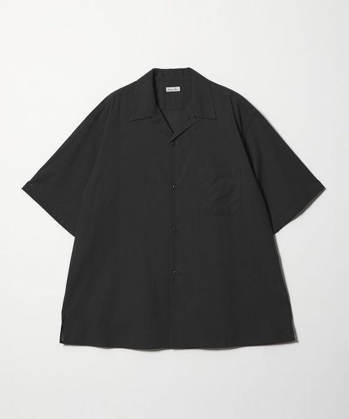 steven alan/＜Steven Alan＞ コットン/ウール ボイル オープンカラー シャツ BOX/シャツ / ブラウス