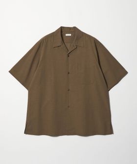 steven alan/＜Steven Alan＞ コットン/ウール ボイル オープンカラー シャツ BOX/シャツ / ブラウス