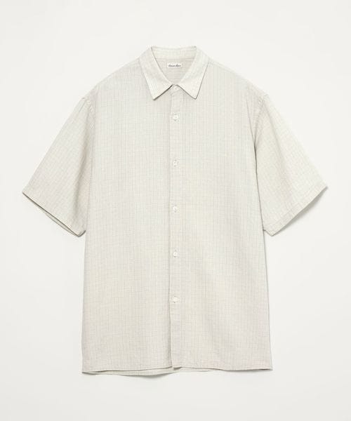 steven alan/＜Steven Alan＞ ドビー レギュラーカラー ショートスリーブ シャツ BOX/シャツ / ブラウス
