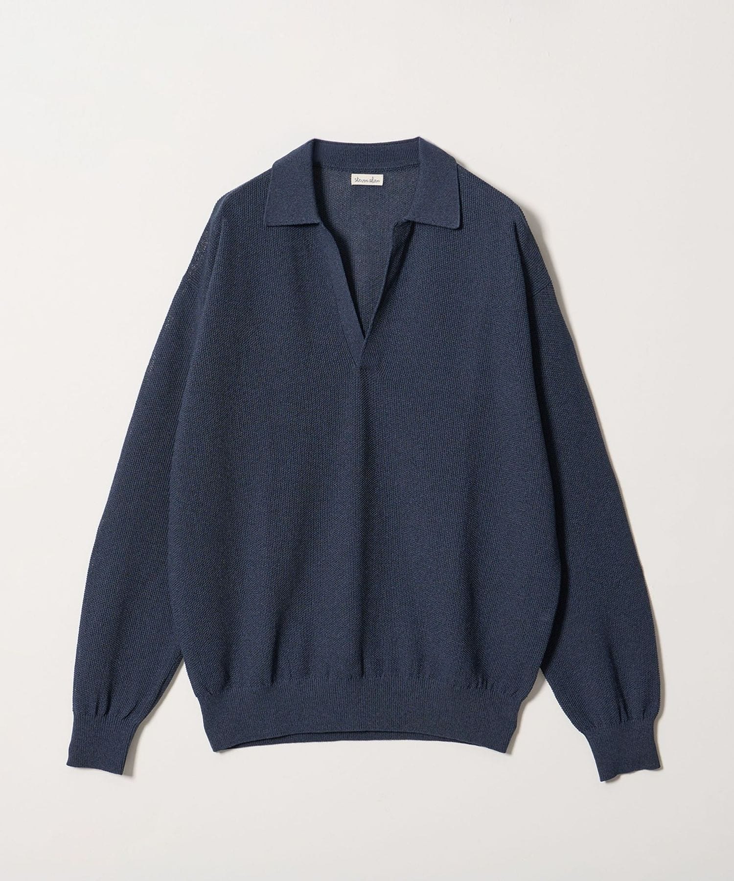 Steven Alan＞ カノコ ニット スキッパー