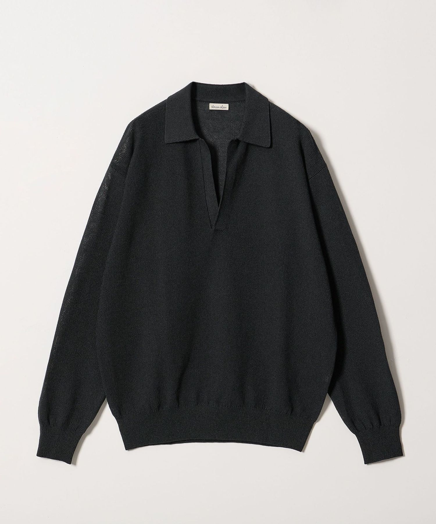 Steven Alan＞ カノコ ニット スキッパー